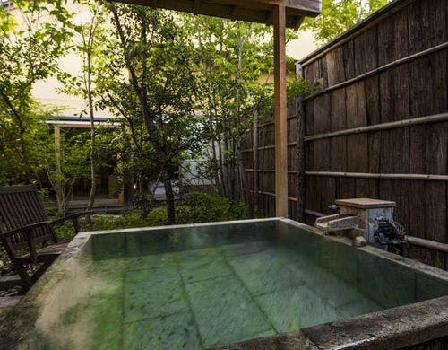 【白山吹／しろやまぶき】客室露天風呂