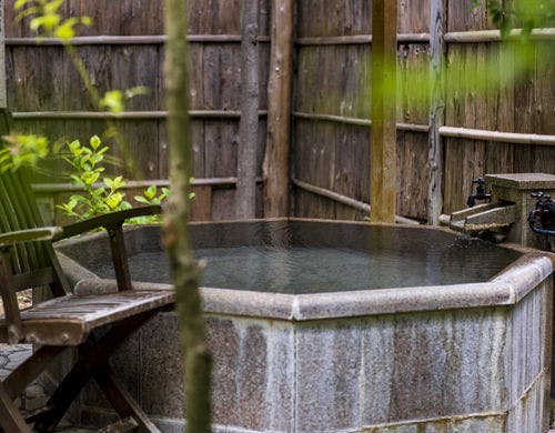 【釣船草／つりふねそう】客室露天風呂