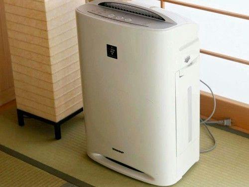 【各部屋共通】空気清浄機もございます。