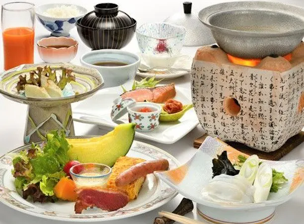 【ご朝食一例】地場食材にこだわった和朝食