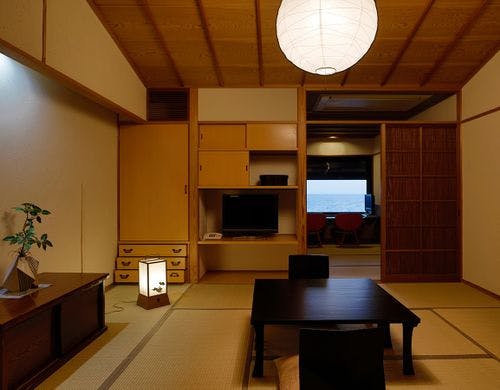 展望風呂付「静の海」専用展望風呂