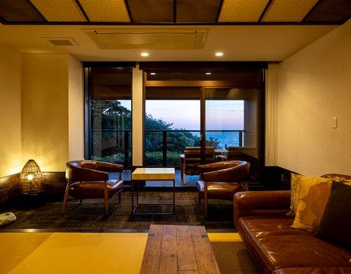 【かもめのすいへいさん】海絶景の露天風呂