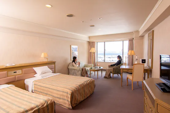 洋室(デラックスツイン)客室例【禁煙】