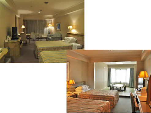 洋室または和洋室(部屋タイプお任せ)