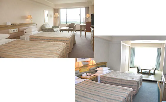 洋室又は和洋室客室例(禁煙)