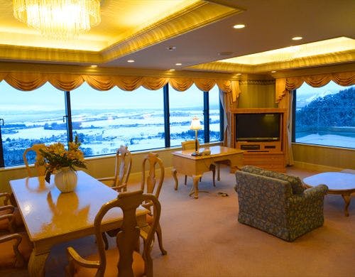 ロイヤルスイートベッドルーム