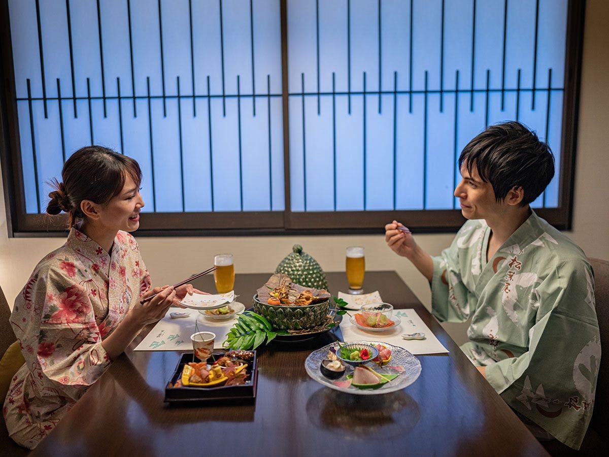別府 観海寺温泉 旅亭 松葉屋