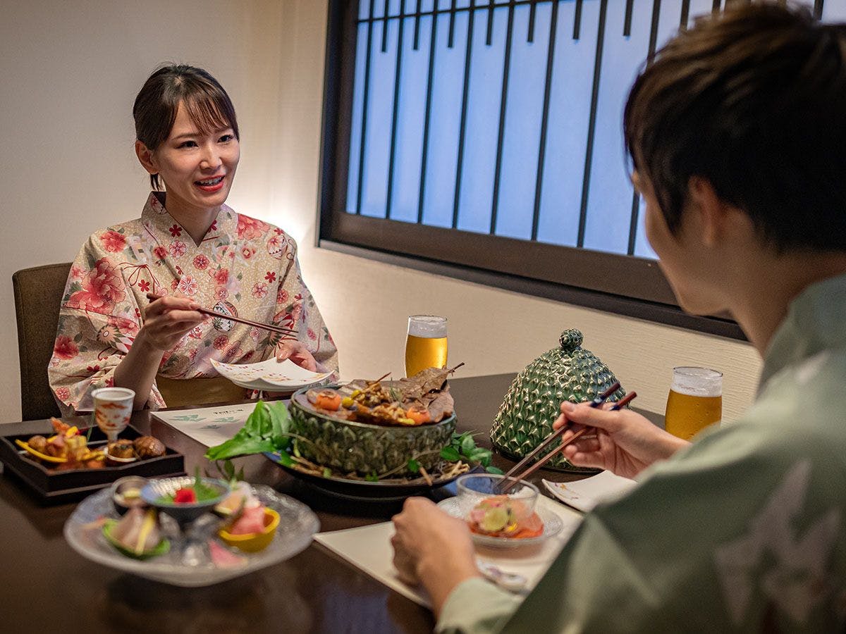 別府 観海寺温泉 旅亭 松葉屋