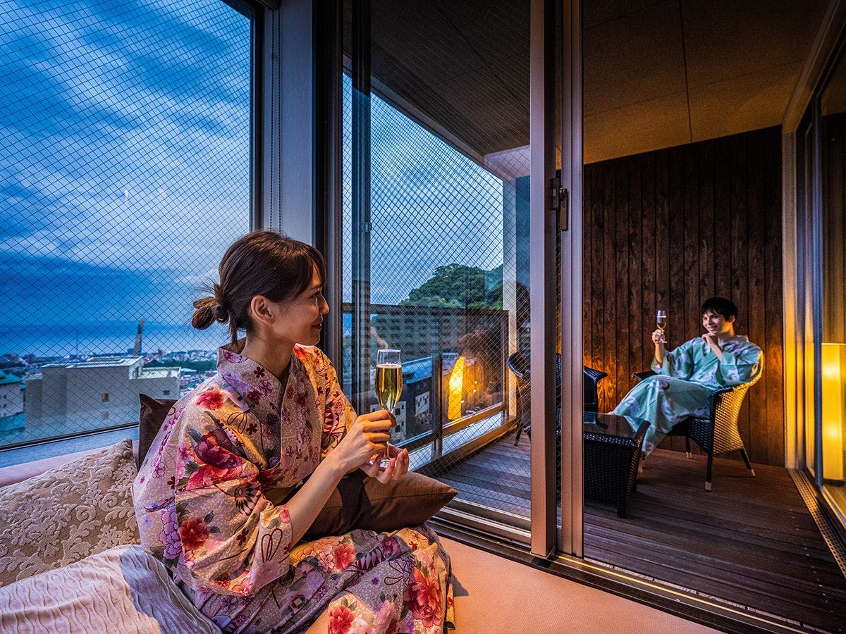 別府 観海寺温泉 旅亭 松葉屋