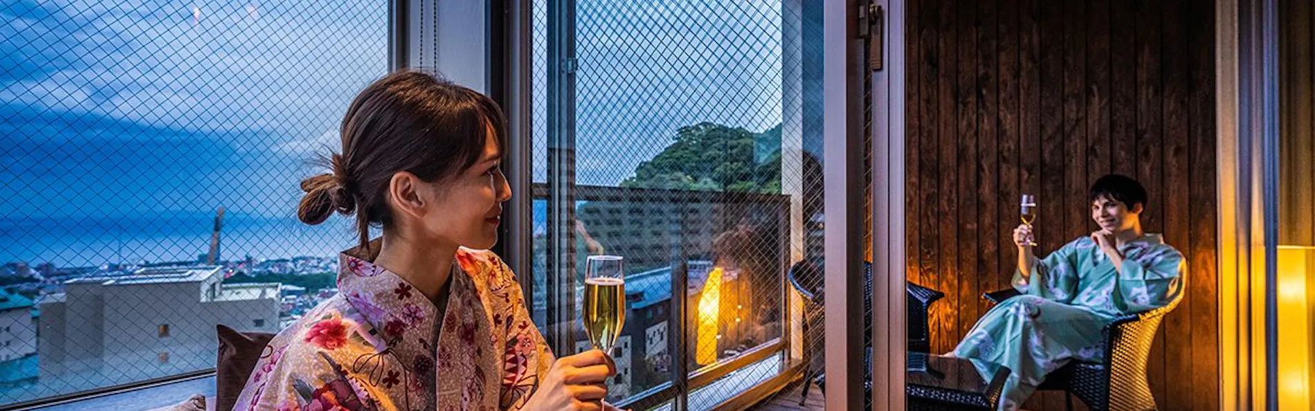 別府 観海寺温泉 旅亭 松葉屋