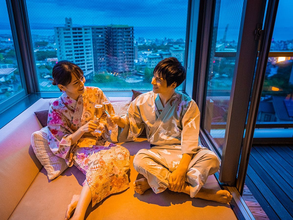 別府 観海寺温泉 旅亭 松葉屋