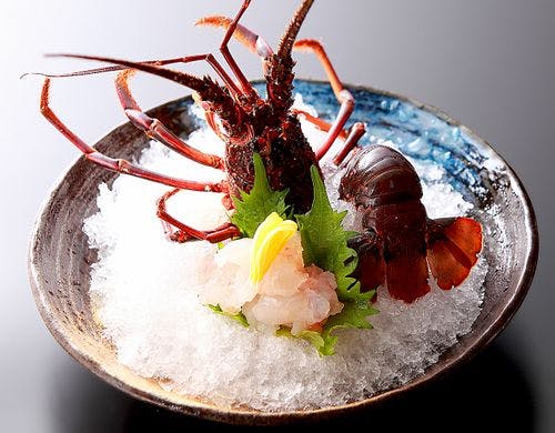 伊勢海老のお造り