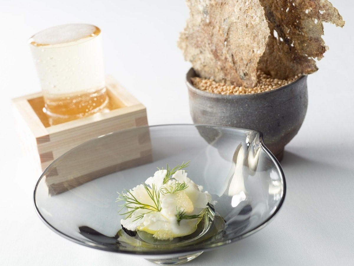 夕食コース　小前菜一例