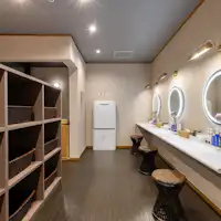 女性大浴場リニューアル:パウダースペース