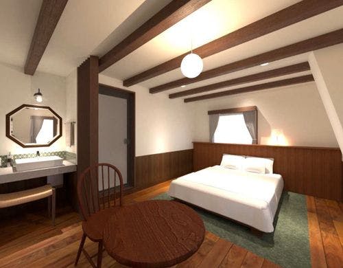 旧館MiN Suite　ベッドルーム　イメージ