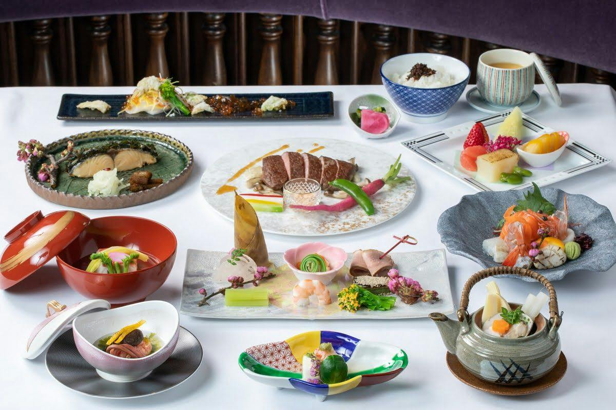 春　和食いかざ会席イメージ