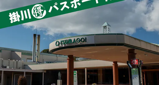 〇人気の観光施設6施設の入場券のほか約30施設の割引など!掛川マル得パスポート付きプラン