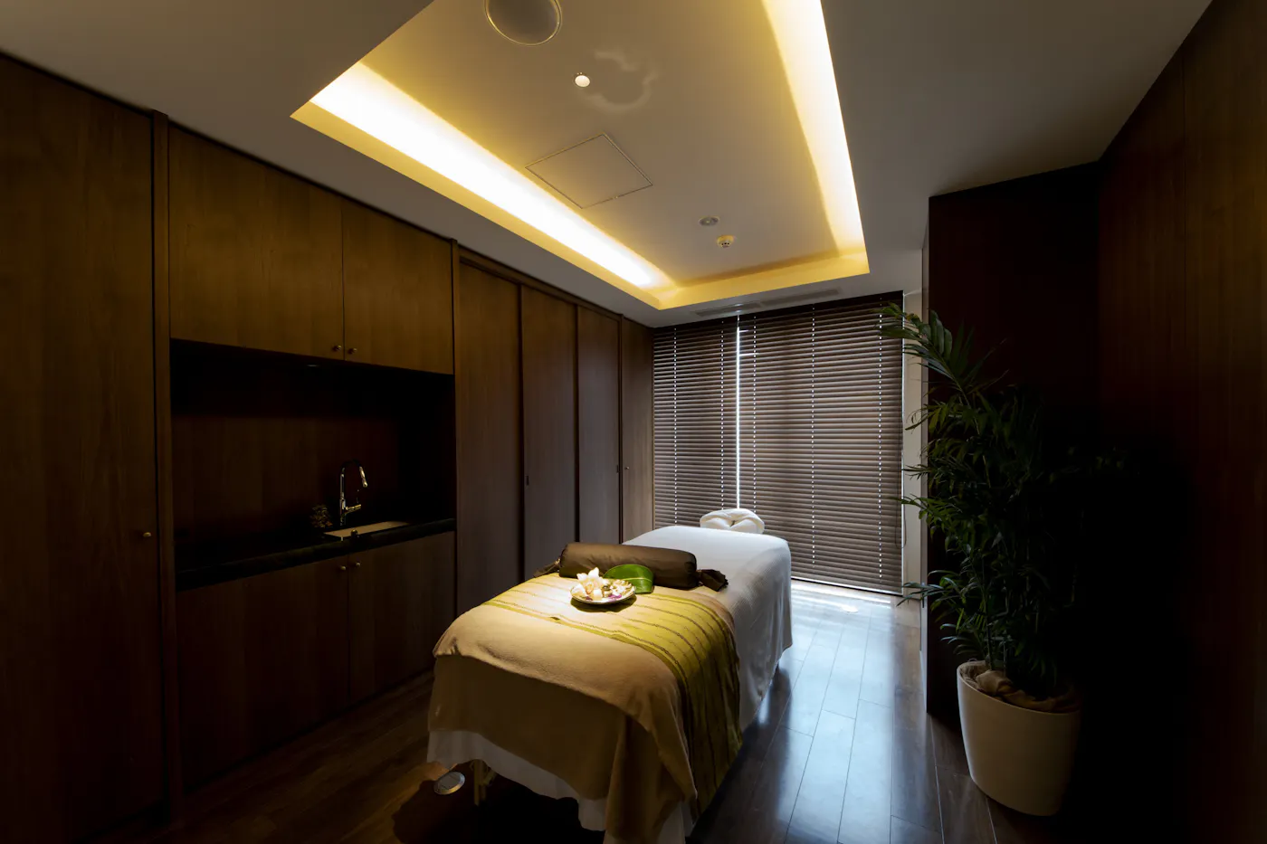THE HIRAMATSU 宜野座:THE SPA・KUKURUの施術室