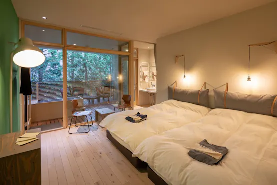 Kamar Twin Pemandangan Hijau