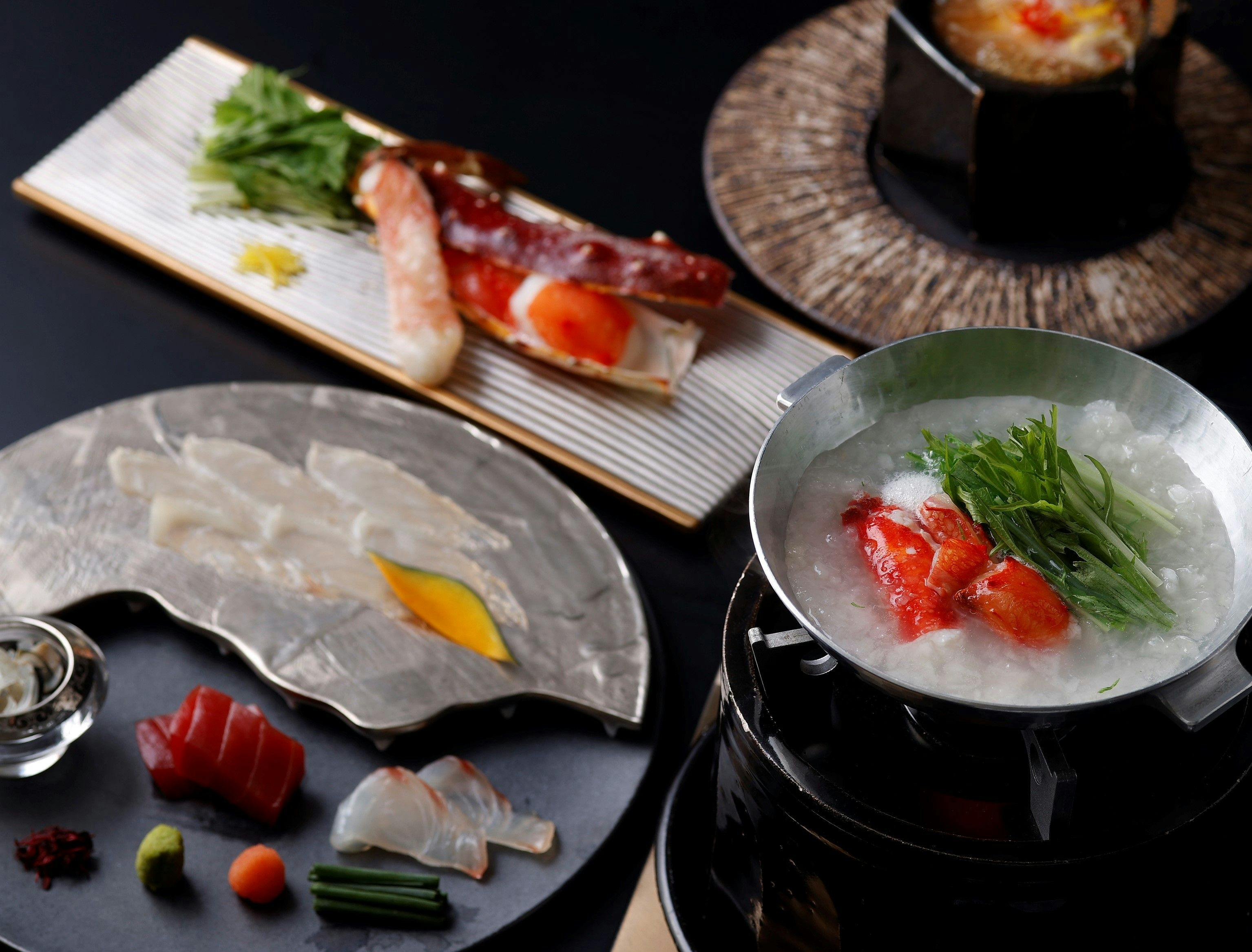 「日本料理 濱」の料理