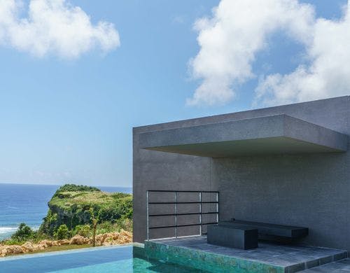 客室テラス・プール