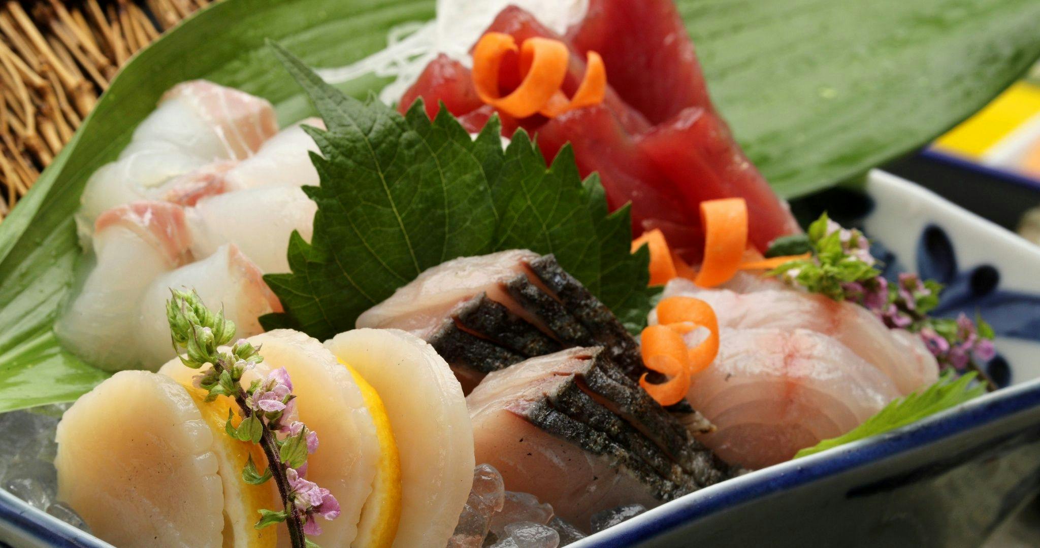 【早割60】10％OFF！旬を迎えた鮮度抜群の新鮮魚貝！2食付スタンダード「お糸路プラン」