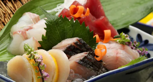 【早割60】10%OFF!旬を迎えた鮮度抜群の新鮮魚貝!2食付スタンダード「お糸路プラン」