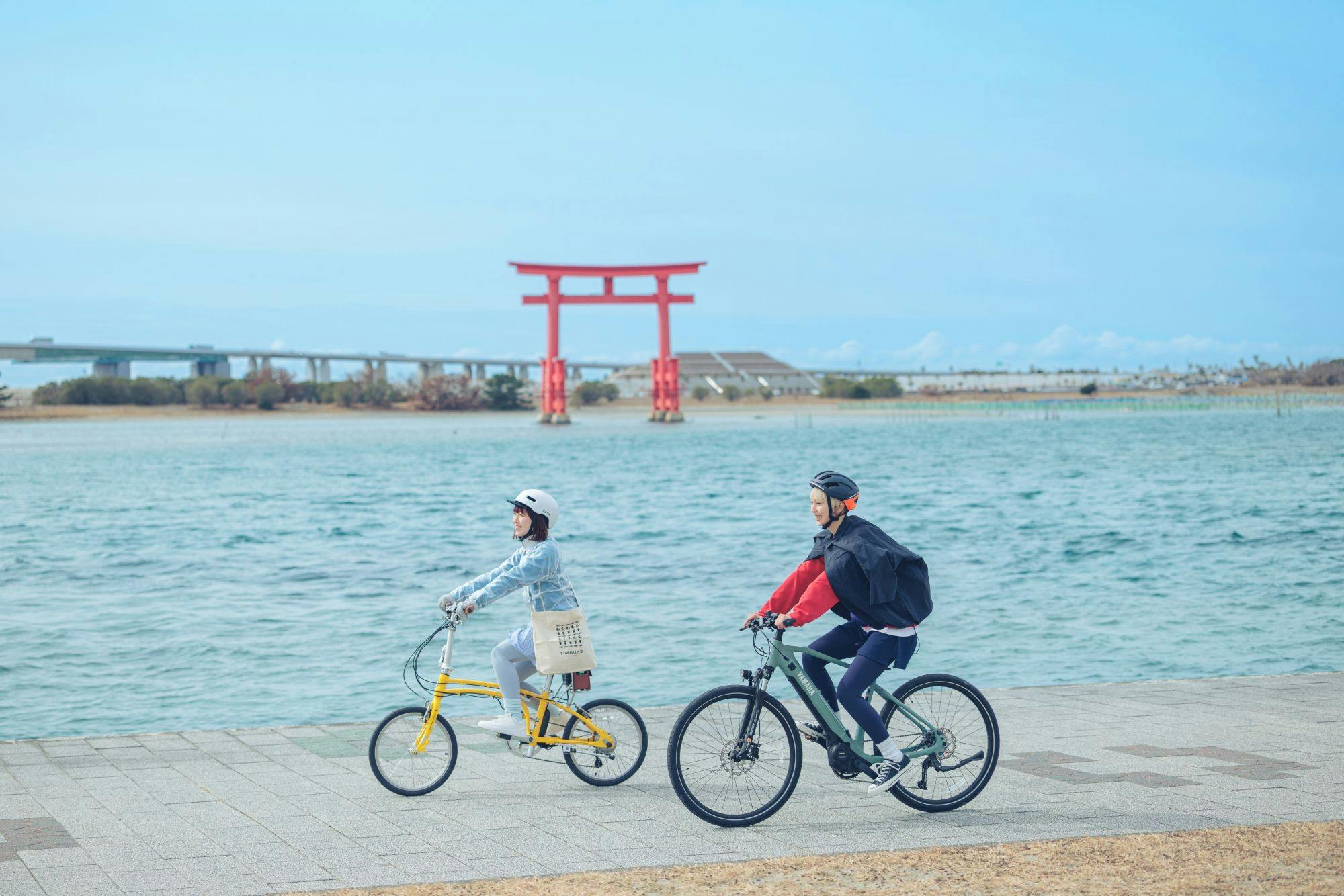 เช็คอินผ่าน JR โทไค “Hamana Lake Cycling” / ออลอินคลูซีฟ (เวลาและสถานที่รับประทานอาหารเย็นขึ้นอยู่กับทางที่พักกำหนด)