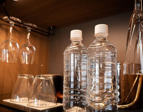 グラス、オリジナルボトル