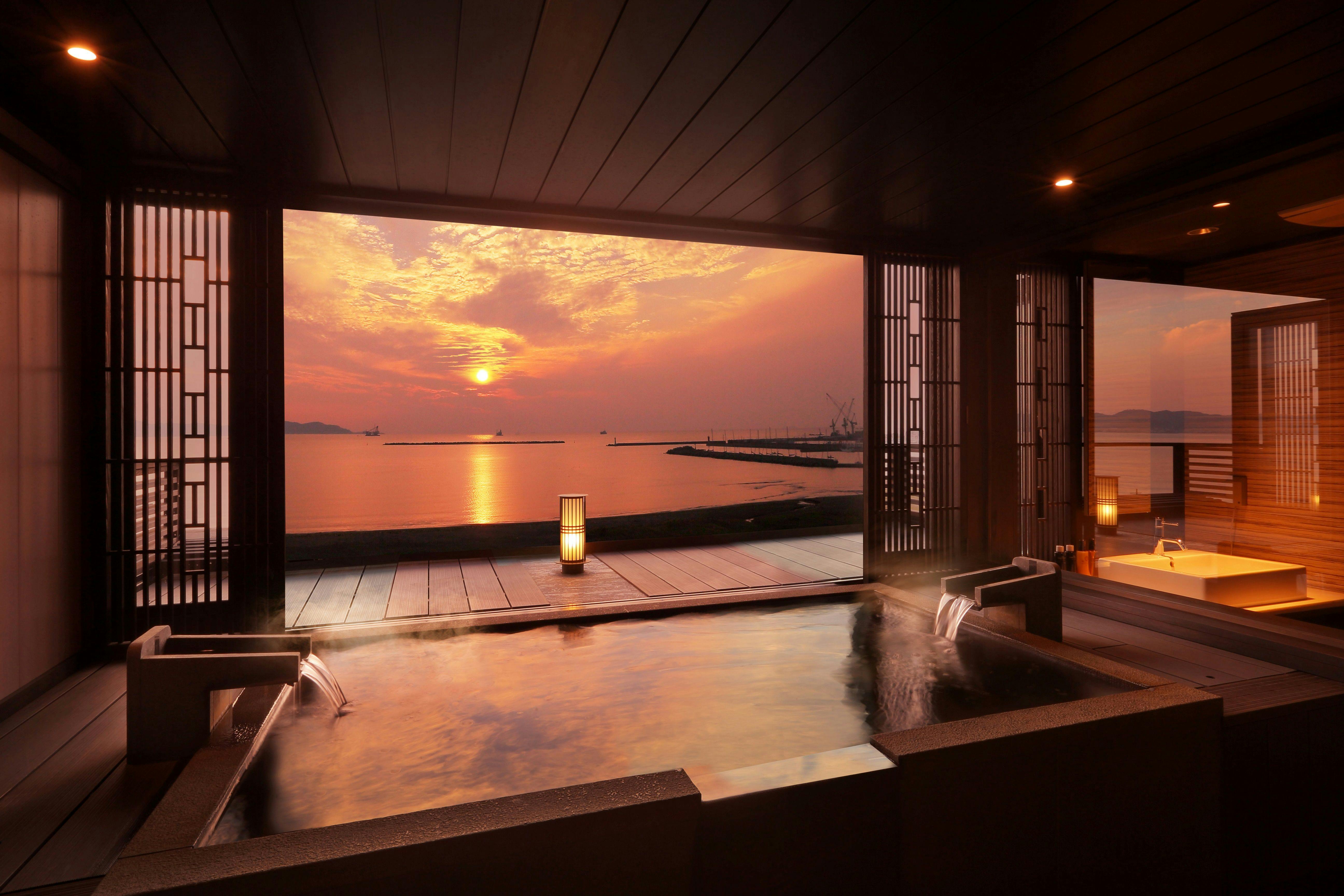 鏡ケ浦温泉rokuza - 房総の高級食材、伊勢海老または鮑が選べる