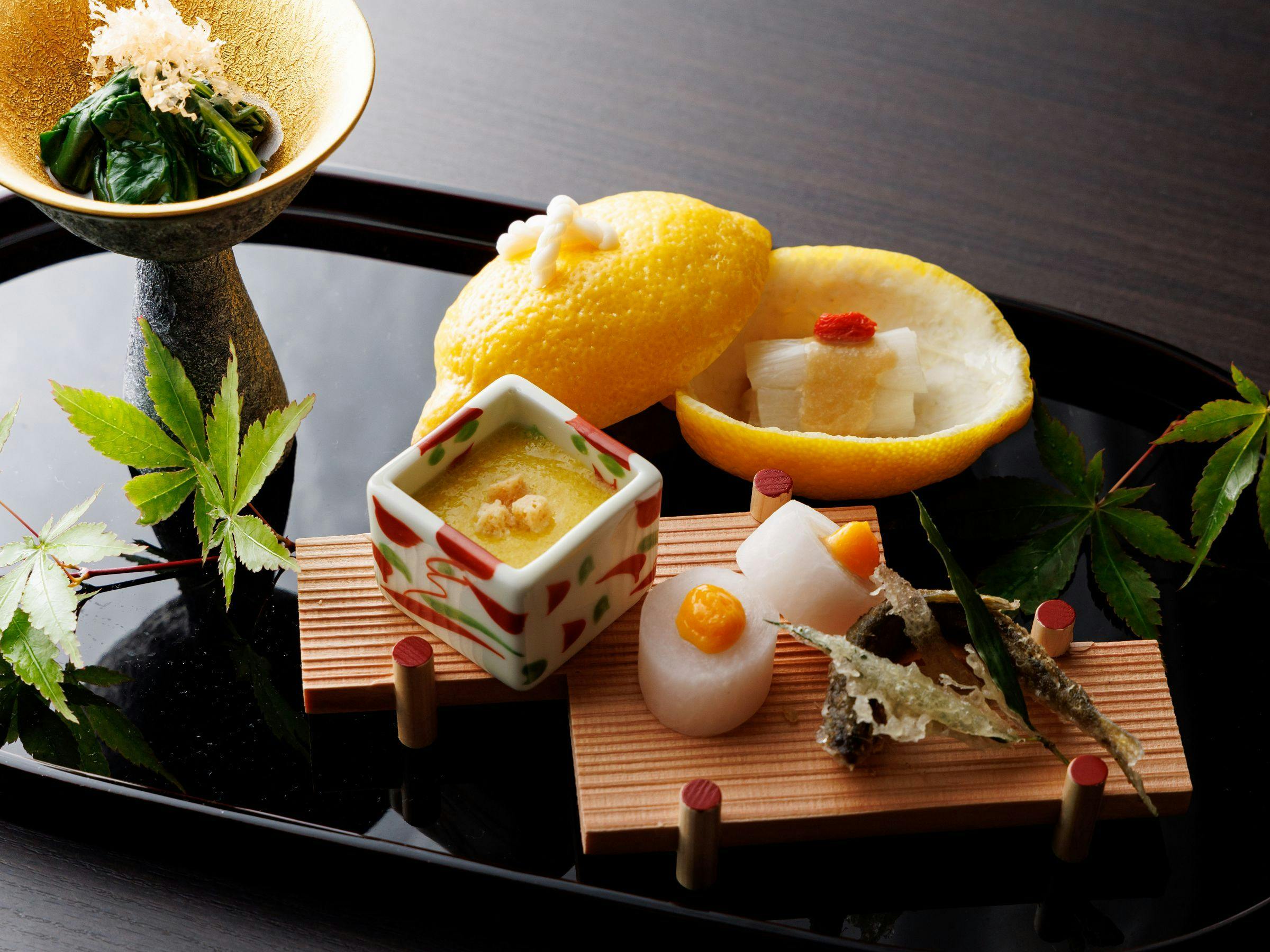 ご夕食／萬ばん会席　夏の一例