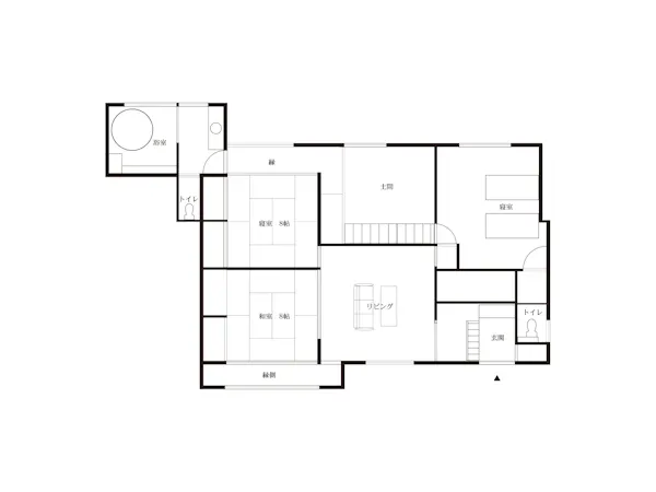 藤の間取り図