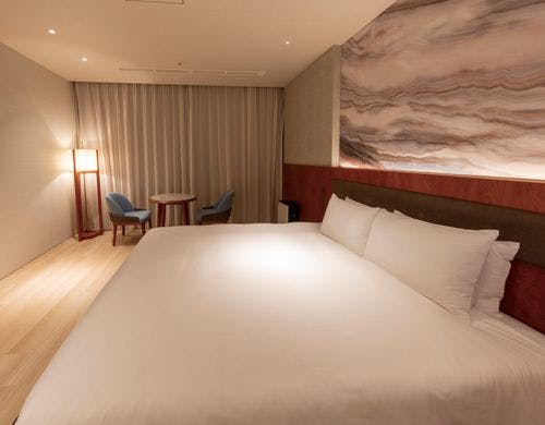 スーペリアダブルルーム ベッド