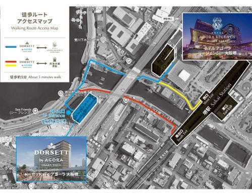 最寄り駅からの徒歩ルート