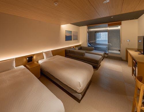 高層階にあるスイートルーム