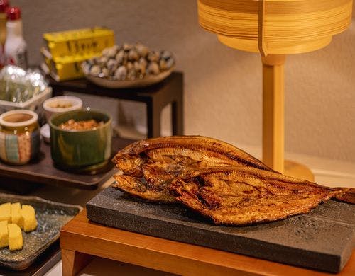 朝食｜北海道産ホッケ