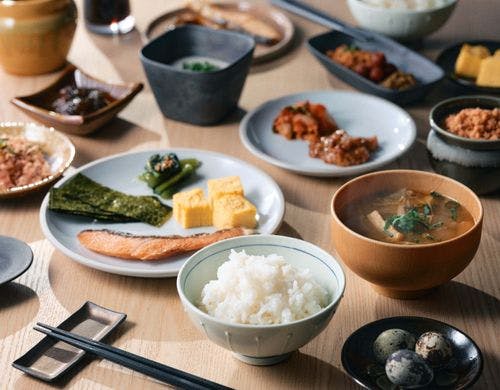 朝食ビュッフェ