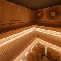 Shared sauna for both men and women