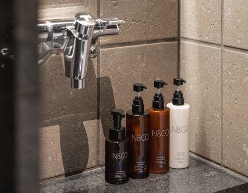 洗い場男女共通｜アメニティ一例