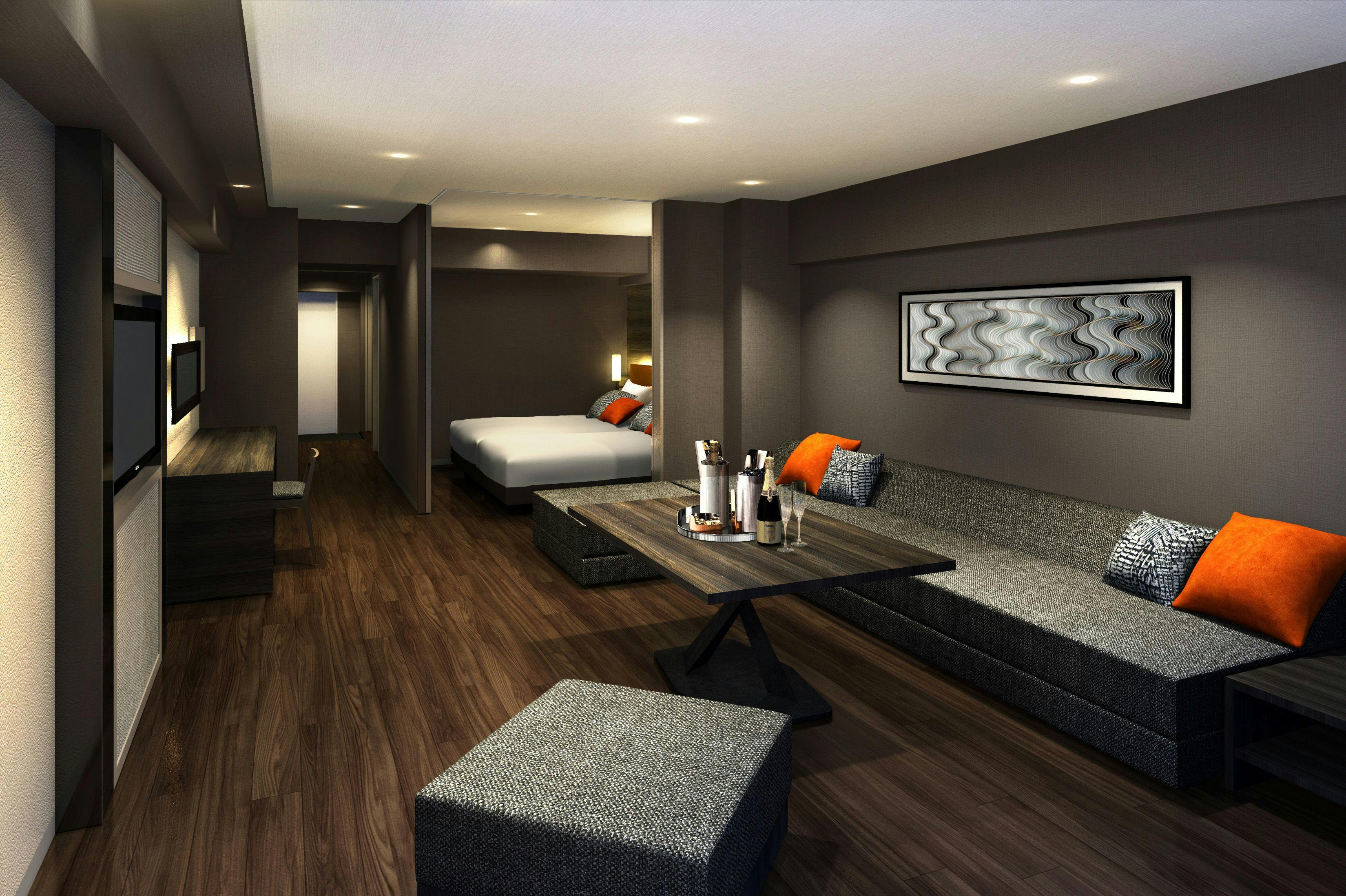 デラックススイート　イメージパース