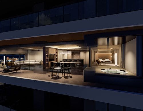 ロイヤルスイート　イメージパース