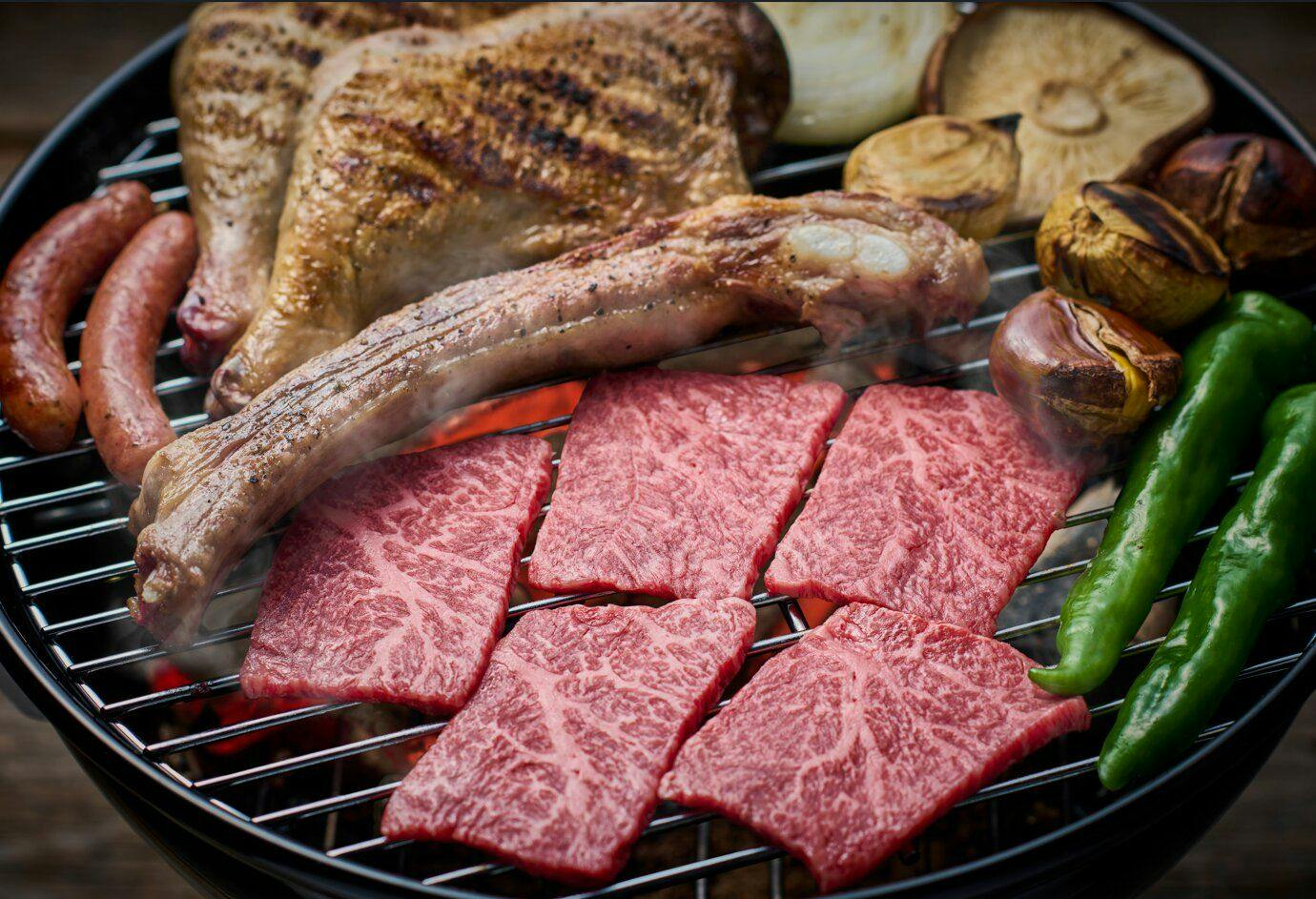 【ラグジュアリーBBQ】裏庭で味わう神石牛と旬の食材～古民家一棟貸切（8名様まで部屋料金固定）