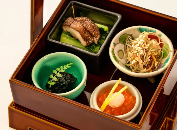 【朝食|季節の小鉢やご飯のお供】
