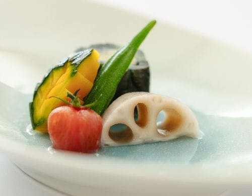 【朝食｜煮物】夏野菜 冷し鉢