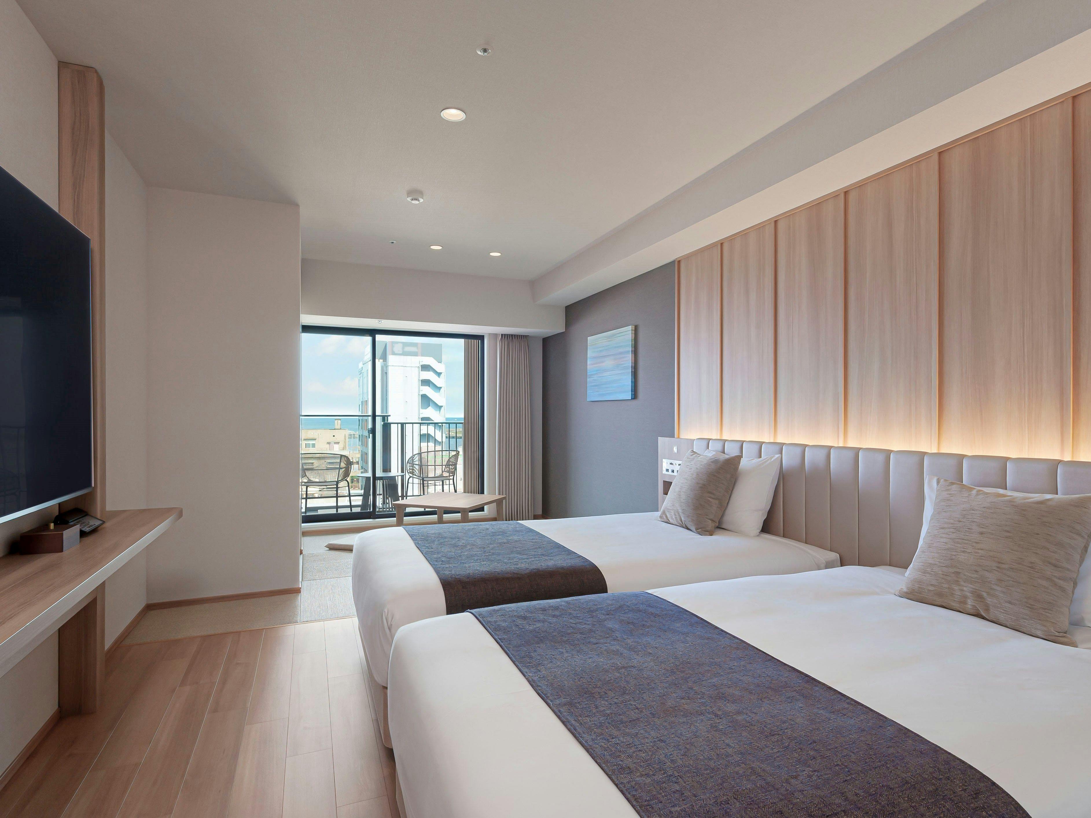 Kamar bergaya Jepang-Barat