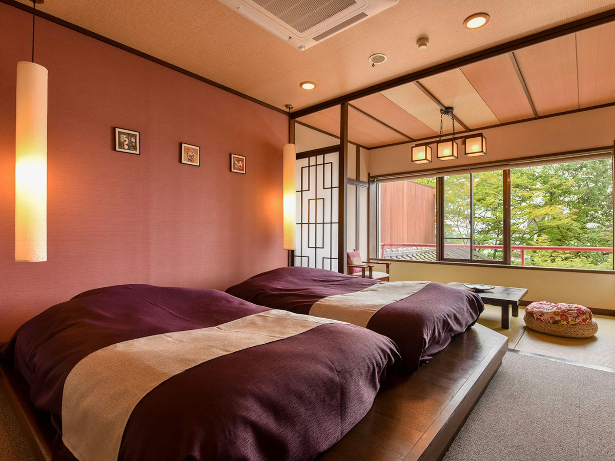 *【Example of a Japanese-modern guest room】