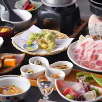 スタンダードのご夕食『和豚もち豚会席』