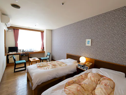 洋室ツイン(喫煙可) 一例