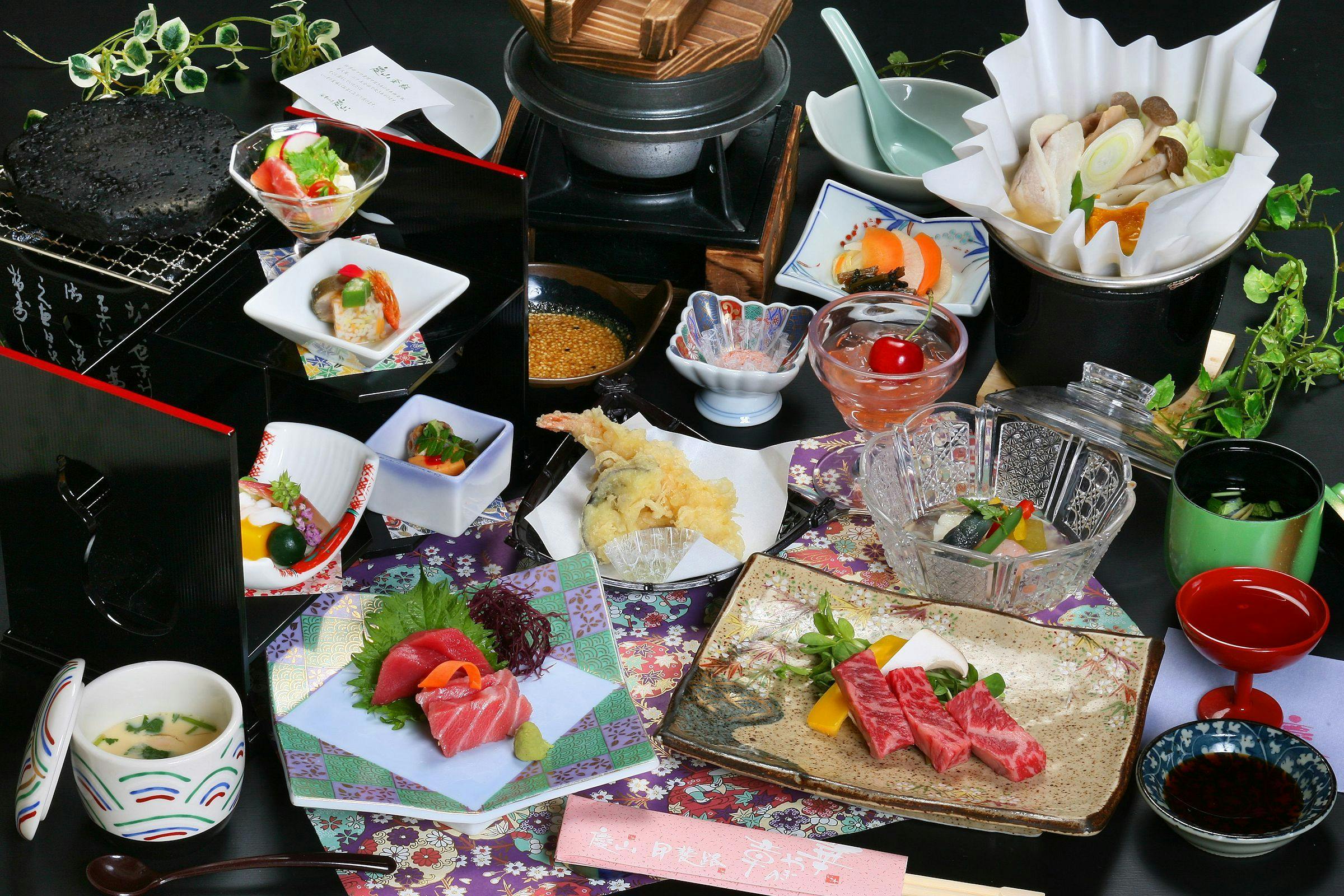 夕食和食会席 イメージ