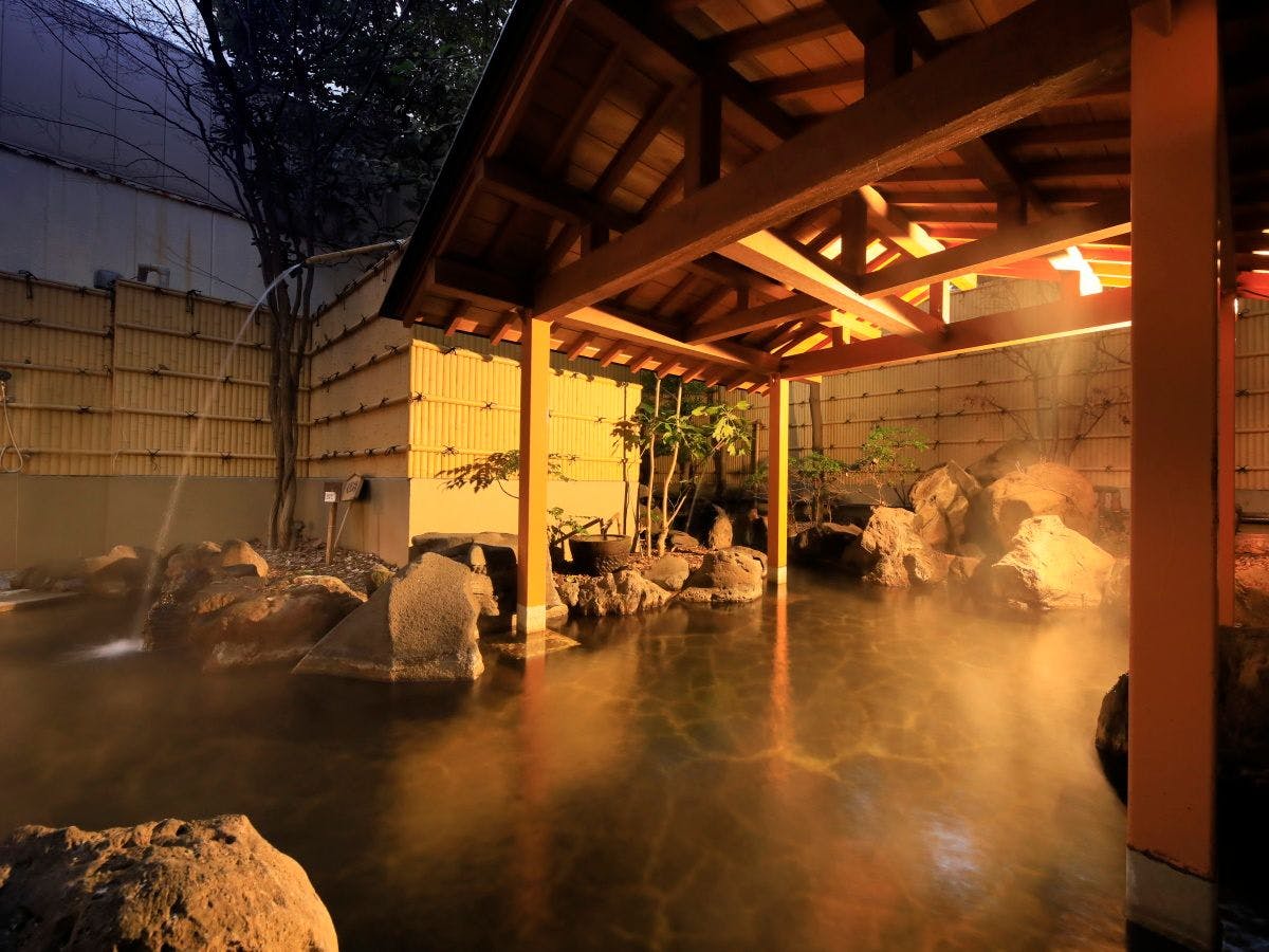 【露天風呂／オーロラの湯】